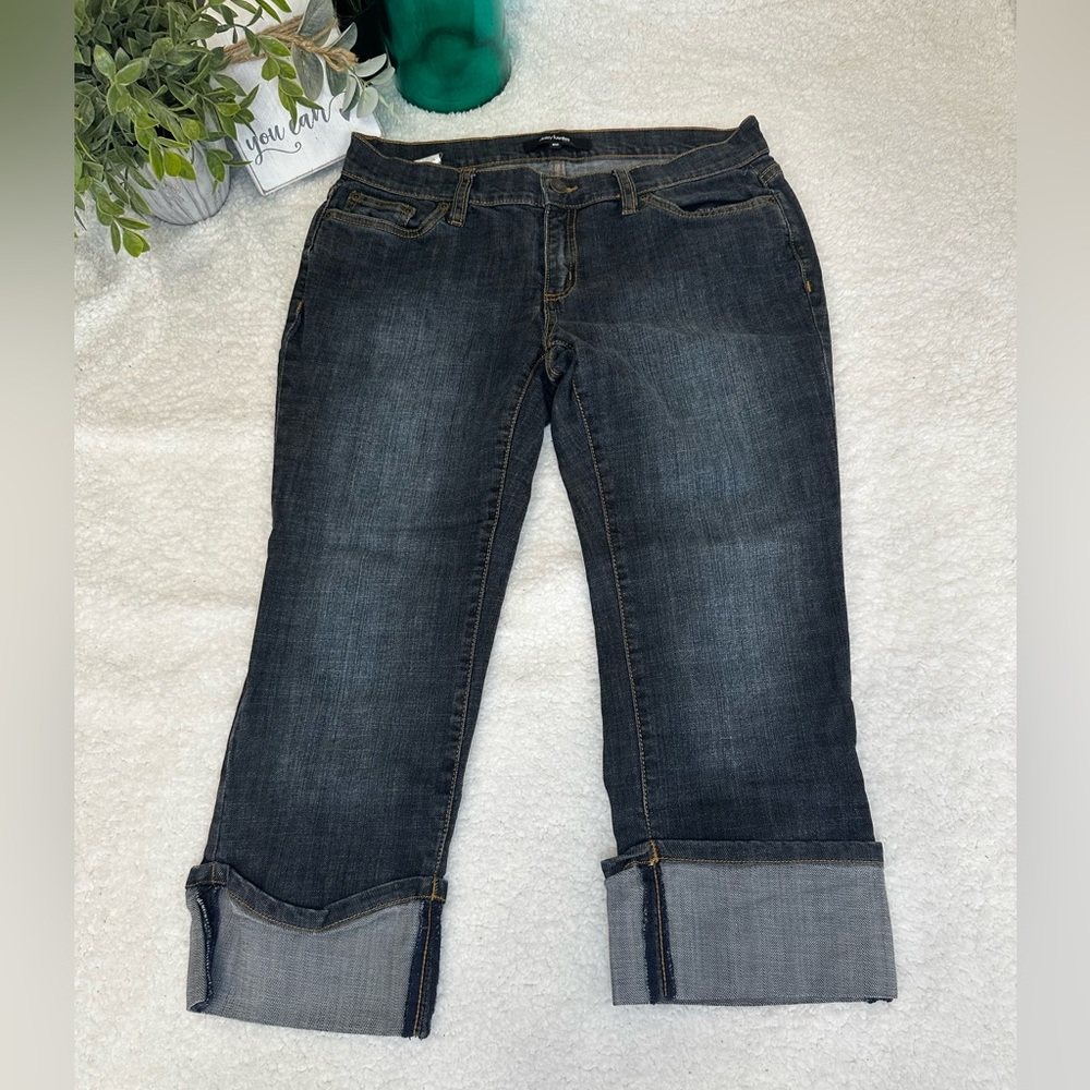 Daisy Fuentes cropped jeans size 8P
